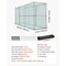 Garden Crop Cage Plant Protection Tent Rust-Resistant Steel Mesh